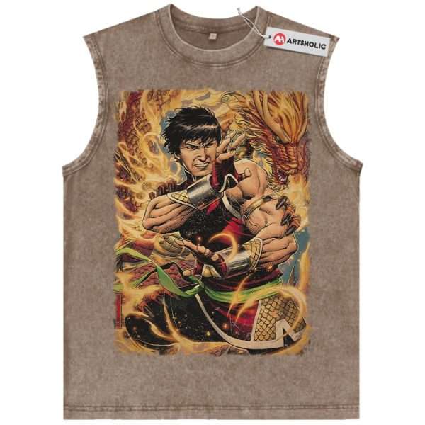 Shang-Chi Tank Top, Marvel Comics Tank Top, Vintage Tank Top