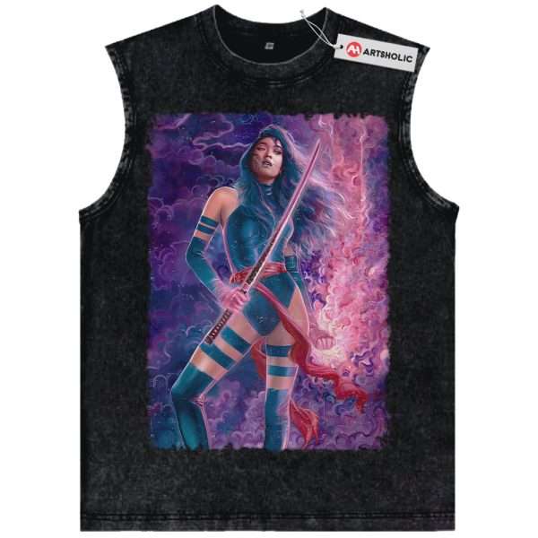 Psylocke Tank Top, X-Men Tank Top, Marvel Comics Tank Top, Vintage Tank Top