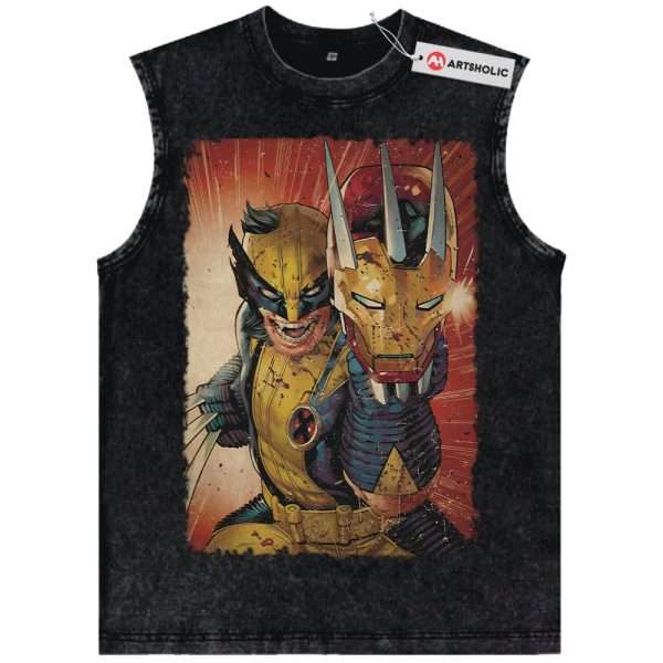 Wolverine Tank Top, X-Men Tank Top, Marvel Comics Tank Top, Vintage Tank Top