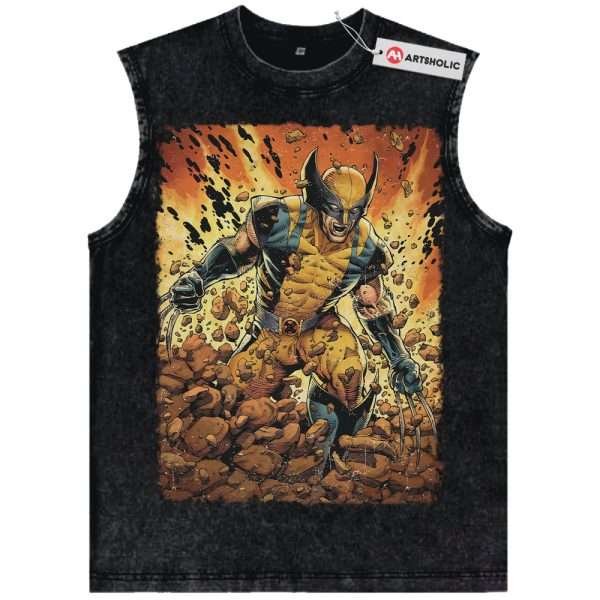 Wolverine Tank Top, X-Men Tank Top, Marvel Comics Tank Top, Vintage Tank Top