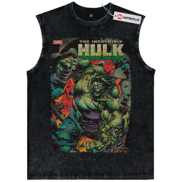 Hulk Tank Top, Marvel Comics Tank Top, Vintage Tank Top