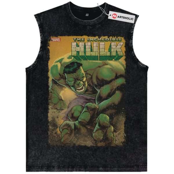 Hulk Tank Top, Marvel Comics Tank Top, Vintage Tank Top