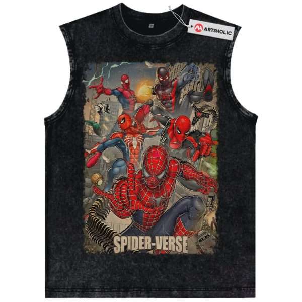 Spider-Man Tank Top, Marvel Comics Tank Top, Vintage Tank Top