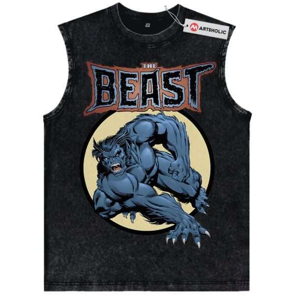 Beast Tank Top, X-Men Tank Top, Marvel Comics Tank Top, Vintage Tank Top