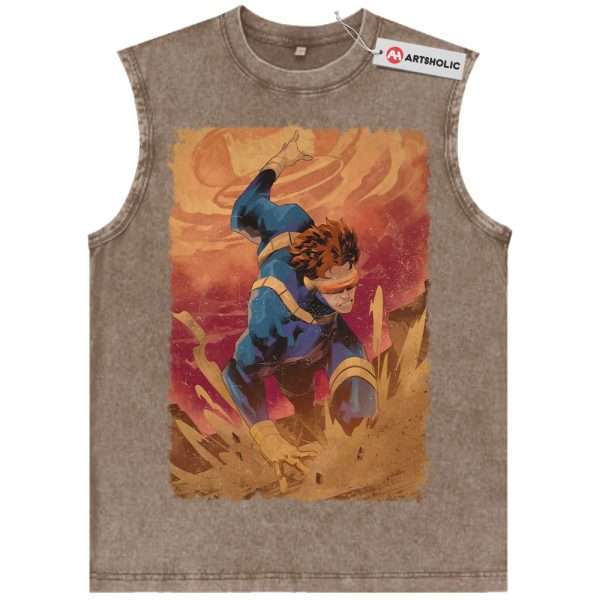 Cyclops Tank Top, X-Men Tank Top, Marvel Comics Tank Top, Vintage Tank Top