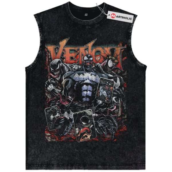 Venom Tank Top, Marvel Comics Tank Top, Vintage Tank Top