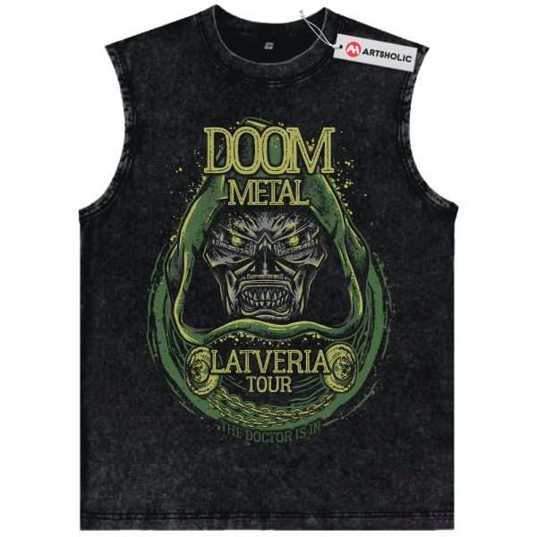 Doctor Doom Tank Top, Marvel Comics Tank Top, Vintage Tank Top