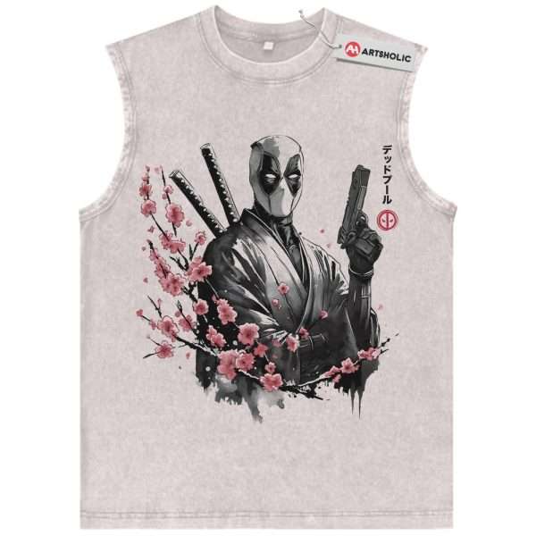 Deadpool Tank Top, Marvel Comics Tank Top, Vintage Tank Top