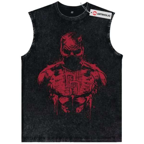 Daredevil Tank Top, Marvel Comics Tank Top, Vintage Tank Top