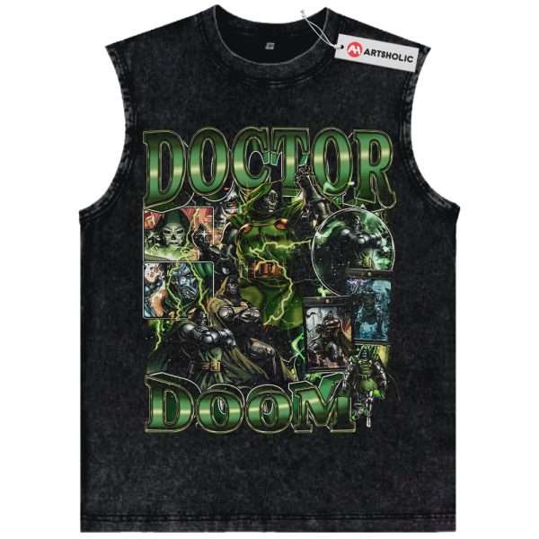 Doctor Doom Tank Top, Marvel Comics Tank Top, Vintage Tank Top