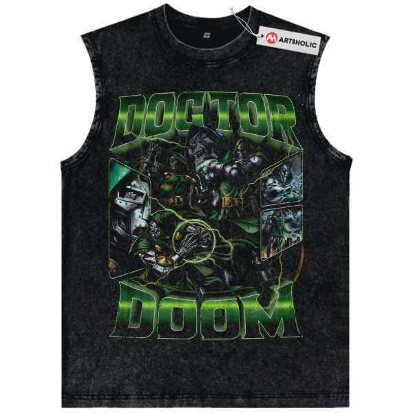 Doctor Doom Tank Top, Marvel Comics Tank Top, Vintage Tank Top