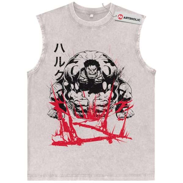 Hulk Tank Top, Marvel Comics Tank Top, Vintage Tank Top