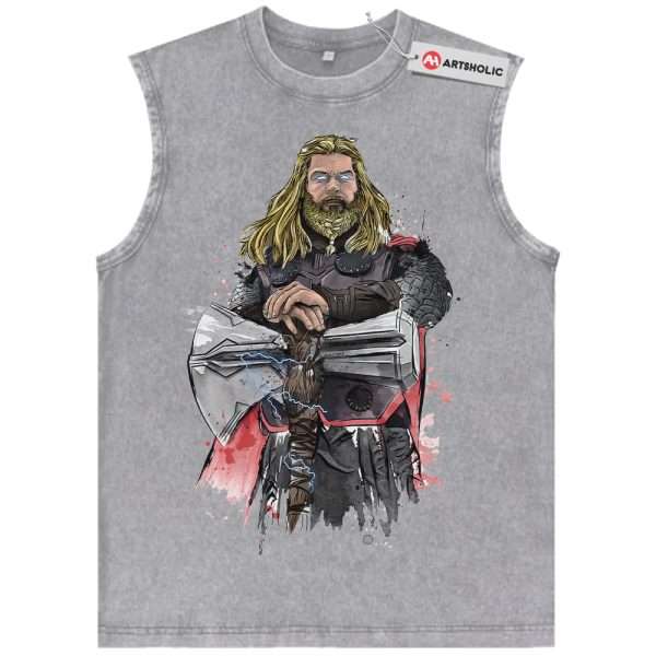 Thor Tank Top, Marvel Comics Tank Top, Vintage Tank Top