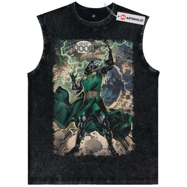 Doctor Doom Tank Top, Marvel Comics Tank Top, Vintage Tank Top