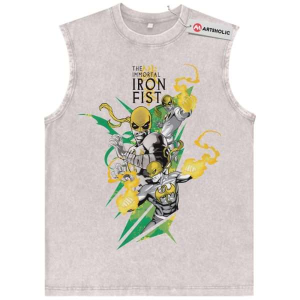 Iron Fist Tank Top, Marvel Comics Tank Top, Vintage Tank Top
