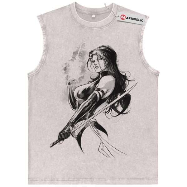 Psylocke Tank Top, X-Men Tank Top, Marvel Comics Tank Top, Vintage Tank Top