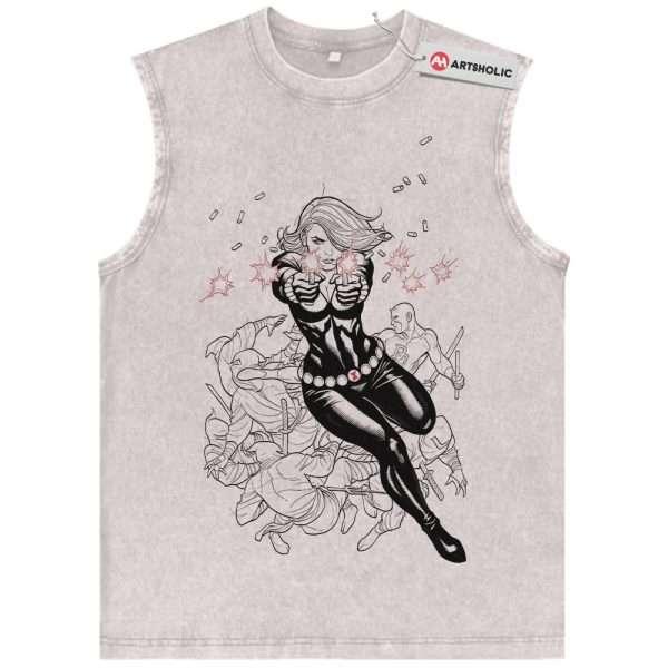 Black Widow vs Daredevil Tank Top, Marvel Comics Tank Top, Vintage Tank Top