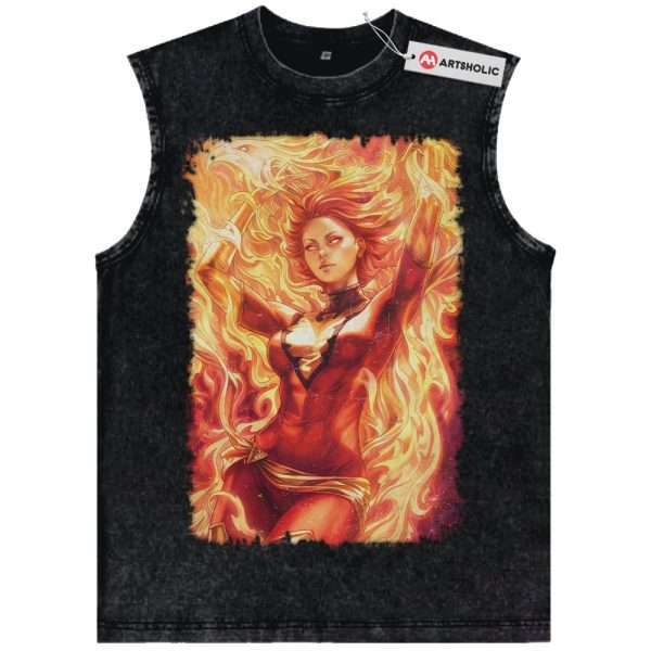 Jean Grey Tank Top, X-Men Tank Top, Marvel Comics Tank Top, Vintage Tank Top