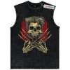 Skull Wolverine Tank Top, Marvel Comics Tank Top, Vintage Tank Top