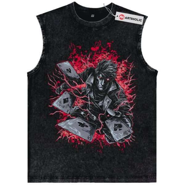 Gambit Tank Top, X-Men Tank Top, Marvel Comics Tank Top, Vintage Tank Top