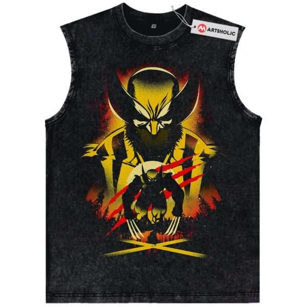 Wolverine Tank Top, Marvel Comics Tank Top, Vintage Tank Top
