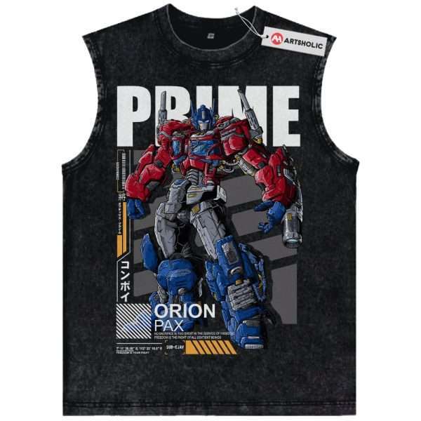 Optimus Prime Tank Top, Transformers Tank Top, Movie Vintage Tank Top