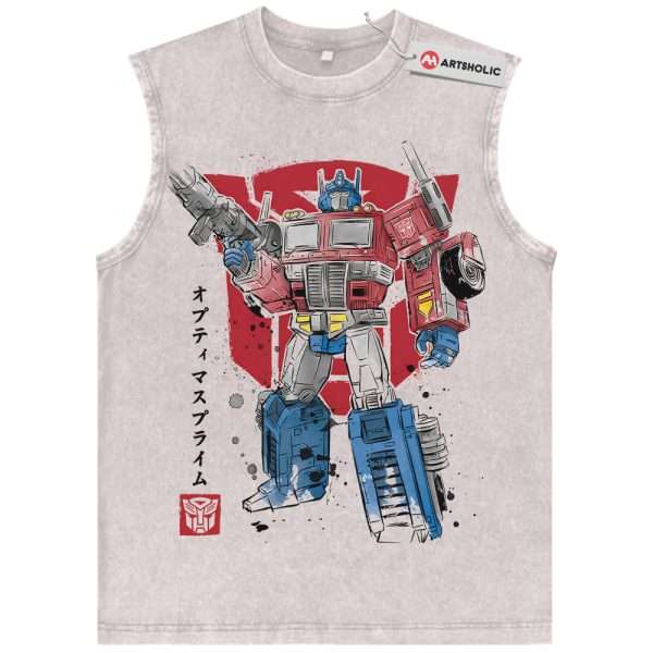 Optimus Prime Tank Top, Transformers Tank Top, Movie Tank Top, Vintage Tank Top