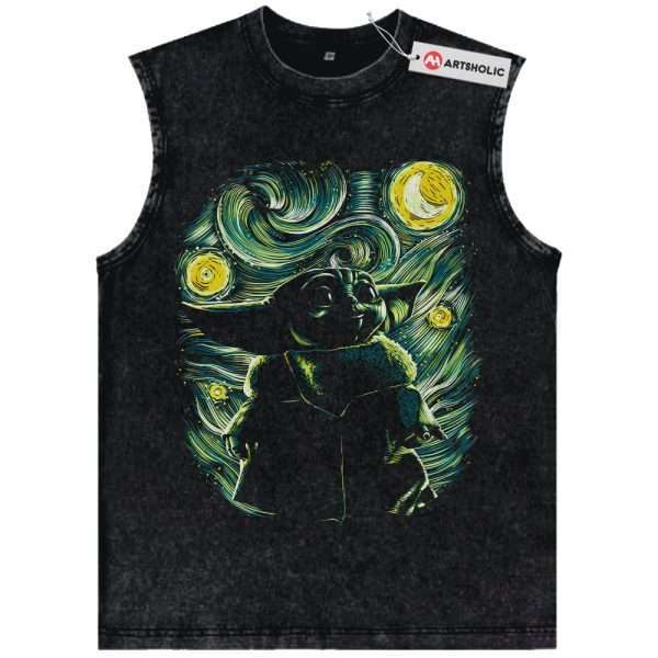 Baby Yoda Tank Top, Din Grogu Tank Top, Star Wars Tank Top, Movie Tank Top, Vintage Tank Top