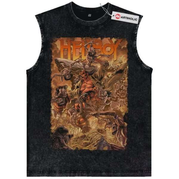 Hellboy Tank Top, Movie Tank Top, Vintage Tank Top