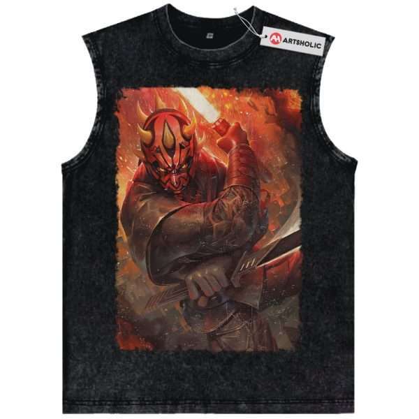 Darth Maul Tank Top, Star Wars Tank Top, Movie Tank Top, Vintage Tank Top