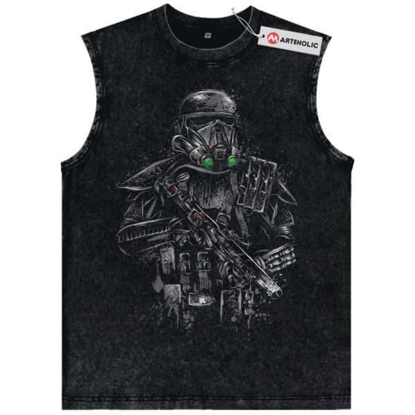Death Trooper Tank Top, Star Wars Tank Top, Movie Vintage Tank Top