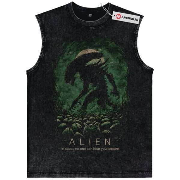 Alien vs Predator Tank Top, Movie Tank Top, Vintage Tank Top