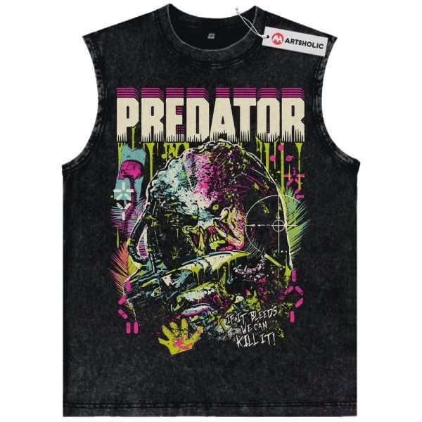 Alien vs Predator Tank Top, Movie Tank Top, Vintage Tank Top