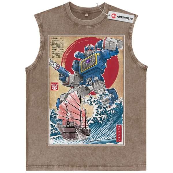 Soundwave Tank Top, Transformers Tank Top, Movie Tank Top, Vintage Tank Top