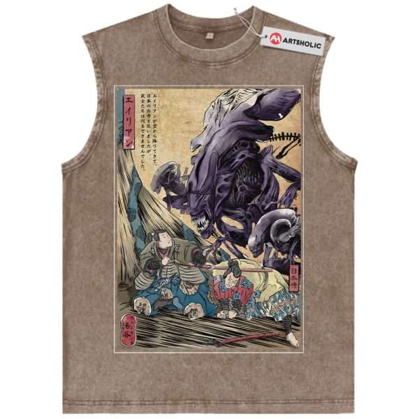 Xenomorph Tank Top, Alien vs Predator Tank Top, Movie Tank Top, Vintage Tank Top