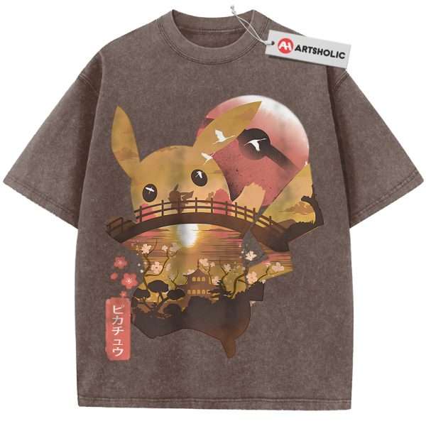 Pikachu Shirt, Pokemon shirt, Anime Shirt, Vintage Tee