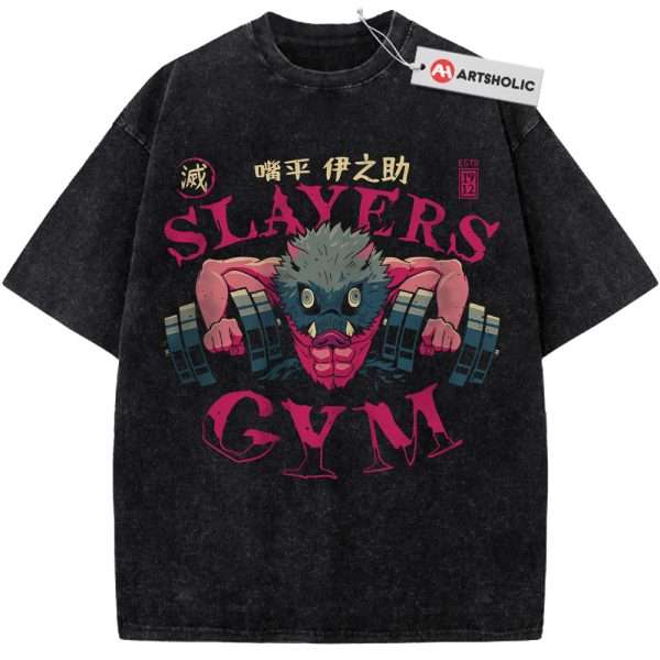 Inosuke Hashibira Shirt, Demon Slayer Shirt, Anime Shirt, Vintage T-Shirt