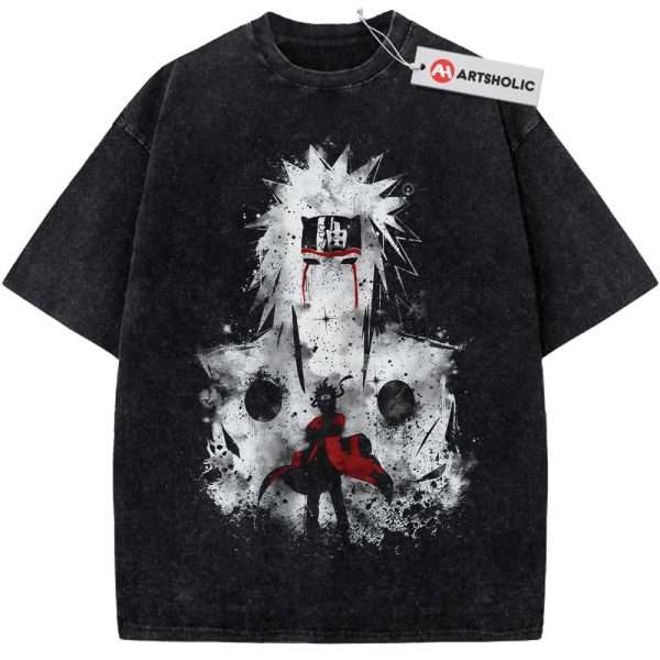 Jiraiya Shirt, Naruto Shirt, Anime Shirt, Vintage Tee