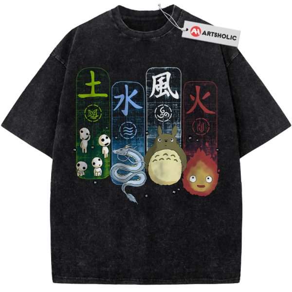 Studio Ghibli Shirt, Anime Shirt, Vintage T-Shirt