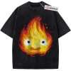 Calcifer Shirt, Howl's Moving Castle Shirt, Studio Ghibli Shirt, Anime Shirt, Vintage T-Shirt