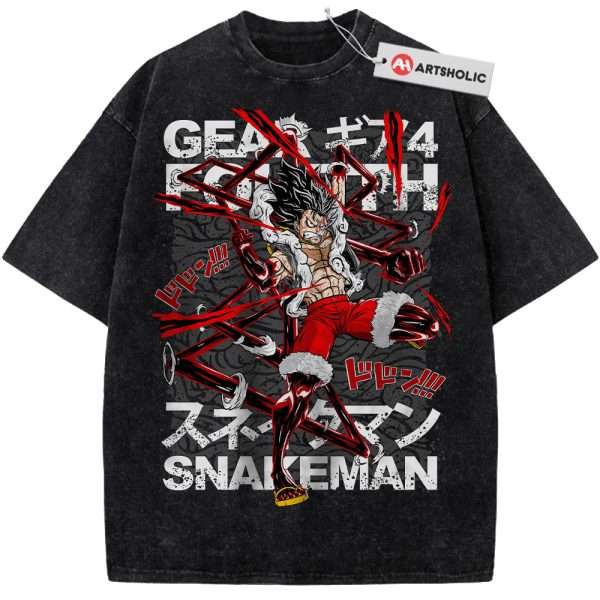 Monkey D Luffy Shirt, One Piece Shirt, Anime Shirt, Vintage Tee