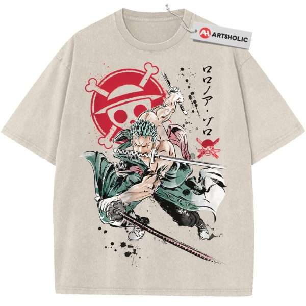 Roronoa Zoro Shirt, One Piece Shirt, Anime Shirt, Vintage Tee