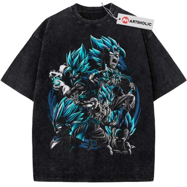 Gogeta Shirt, Dragon Ball Z Shirt, DBZ Shirt, Anime Shirt, Vintage Tee