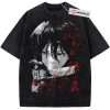 Mikasa Ackerman Shirt, Attack On Titan Shirt, AOT Shirt, Anime Shirt, Vintage T-Shirt