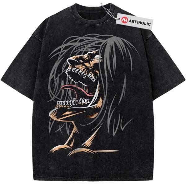 Eren Yeager Shirt, Attack On Titan Shirt, AOT Shirt, Anime Shirt, Vintage T-Shirt