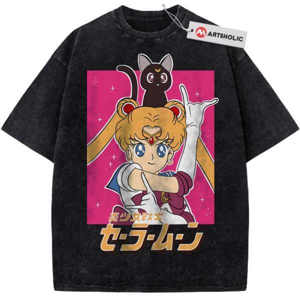 Usagi Tsukino Shirt, Sailor Moon Shirt, Anime Shirt, Vintage T-Shirt
