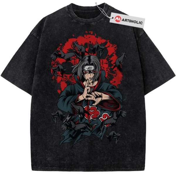 Itachi Uchiha Shirt, Naruto Shirt, Anime Shirt, Vintage T-Shirt