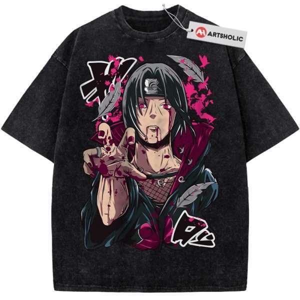 Itachi Uchiha Shirt, Naruto Shirt, Anime Shirt, Vintage Tee