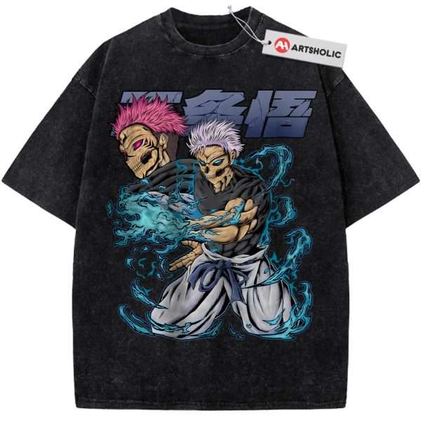 Satoru Gojo Shirt, Sukuna Shirt, Jujutsu Kaisen Shirt, Anime Shirt, Vintage Tee