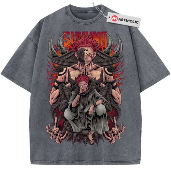Ryomen Sukuna Shirt, Jujutsu Kaisen Shirt, Anime Shirt, Vintage T-Shirt